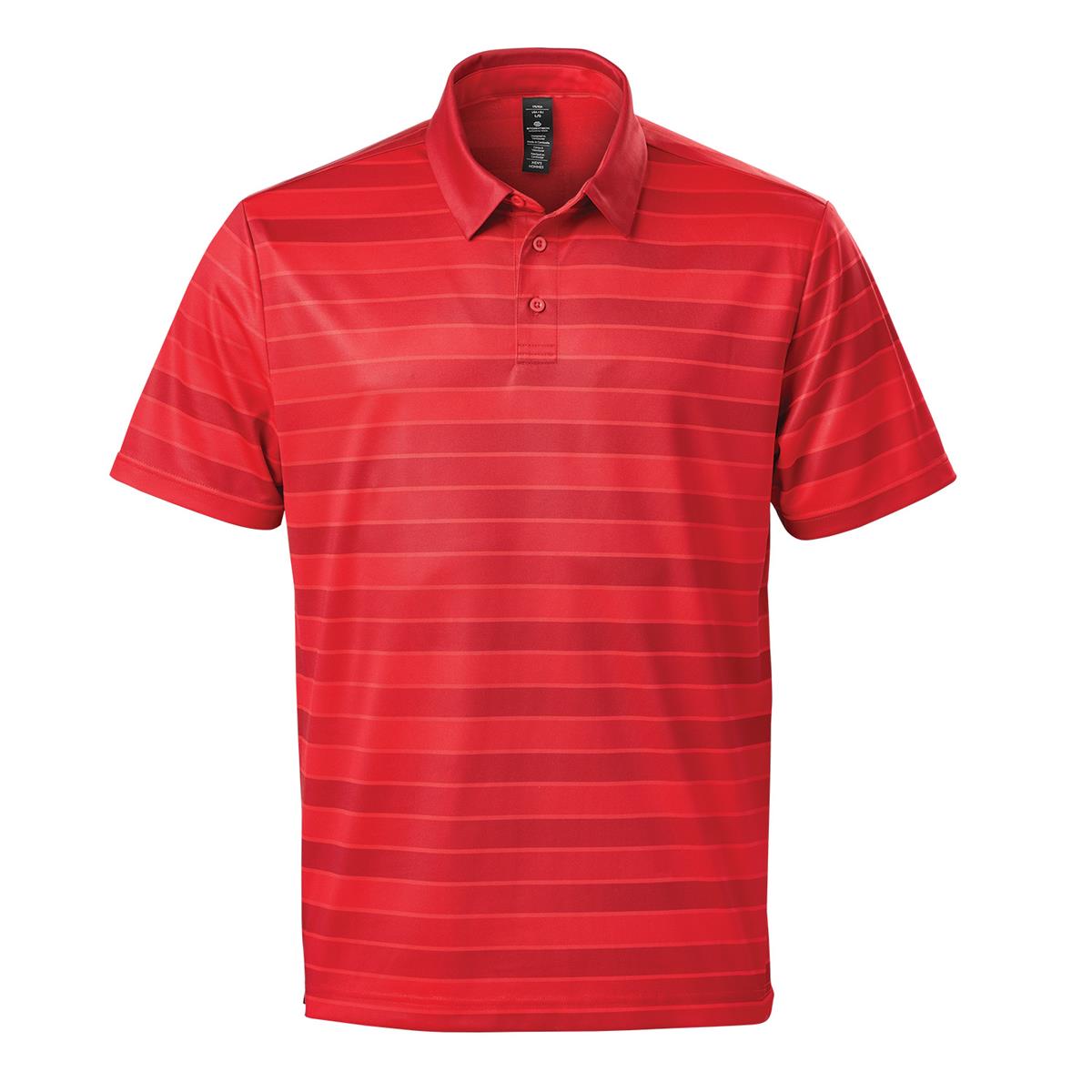 Men's Sienna Polo - Bright Red - Front