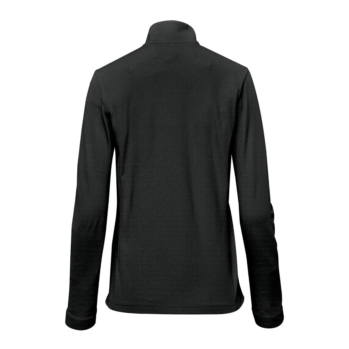 Women's Sonora 1/4 Zip Pullover - Black - Back