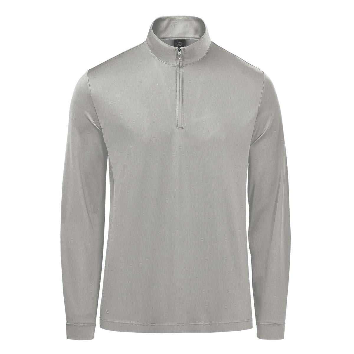 Men's Monterey 1/4 Zip Pullover - Steel Grey - Front