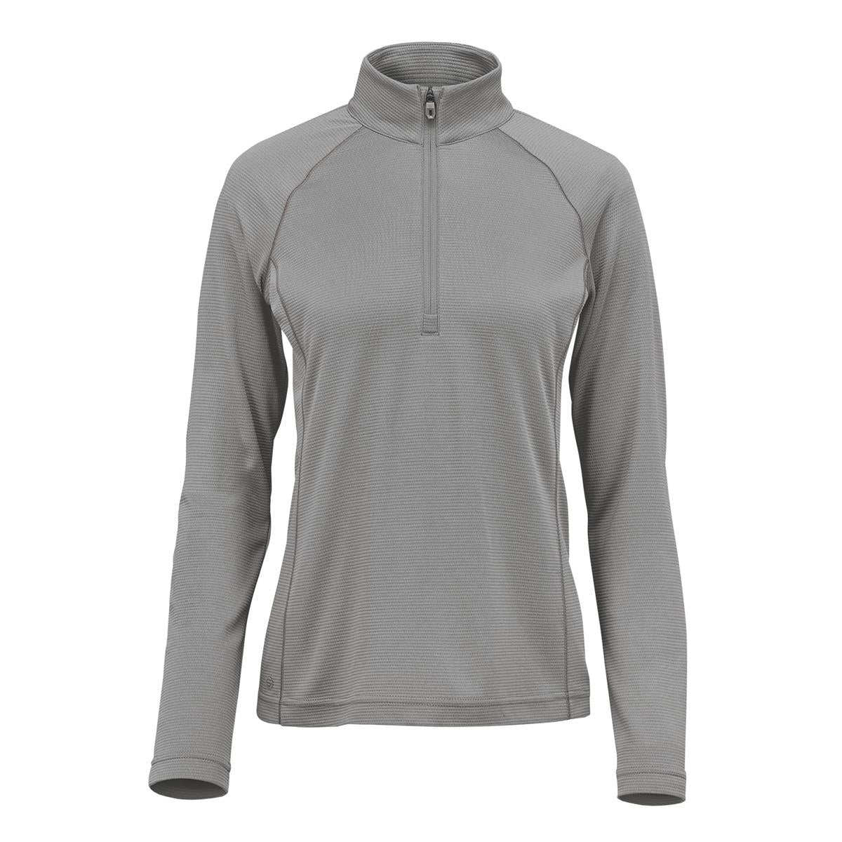 Women's Mesa 1/4 Zip Pullover - Storm Grey - Back