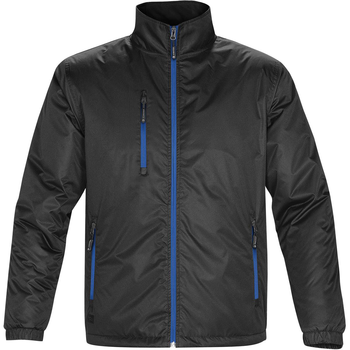 Men's Axis Thermal Jacket - Black / Royal - Front