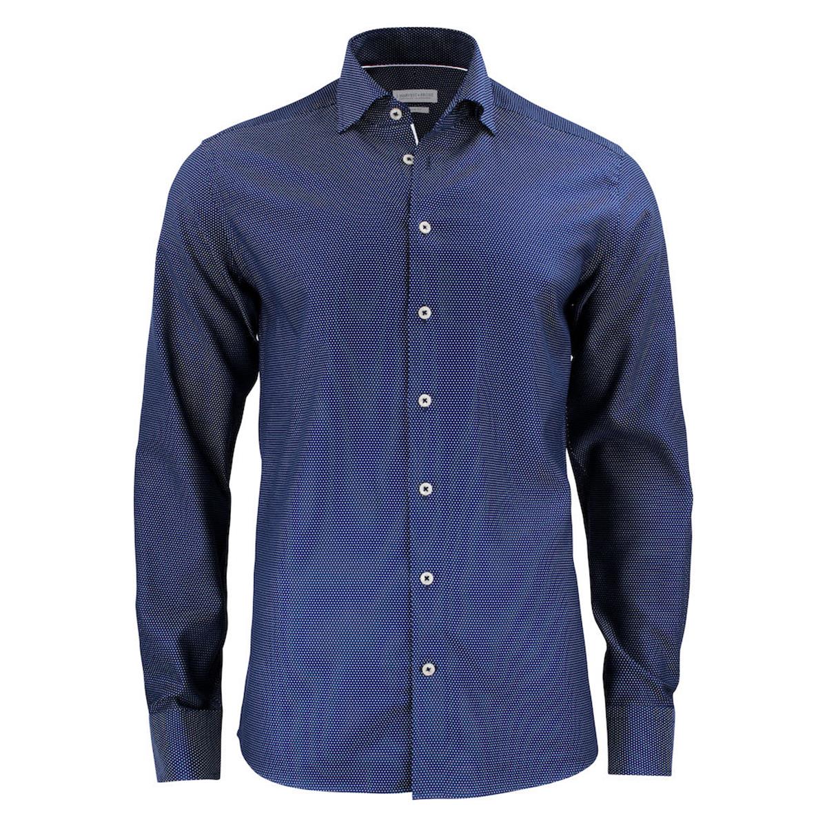Purple Bow 49 Men's Shirt - Navy / White - Front