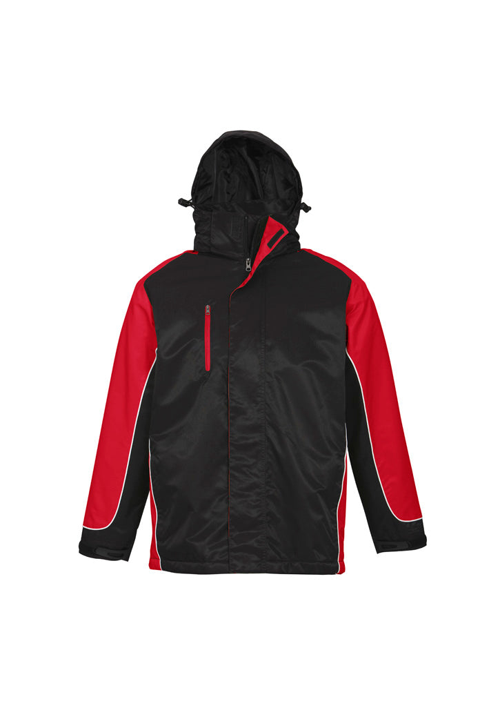 Nitro Unisex Jacket - Black/Red/White - Front