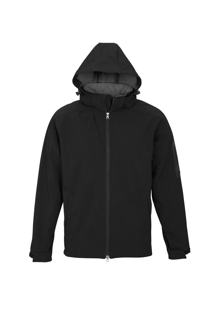 Summit Mens Jacket - Black/Graphite - Front