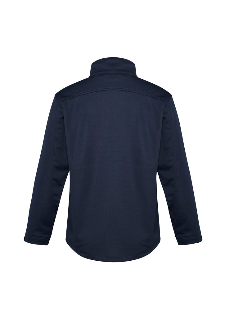 Softshell Mens Jacket - Navy - Back