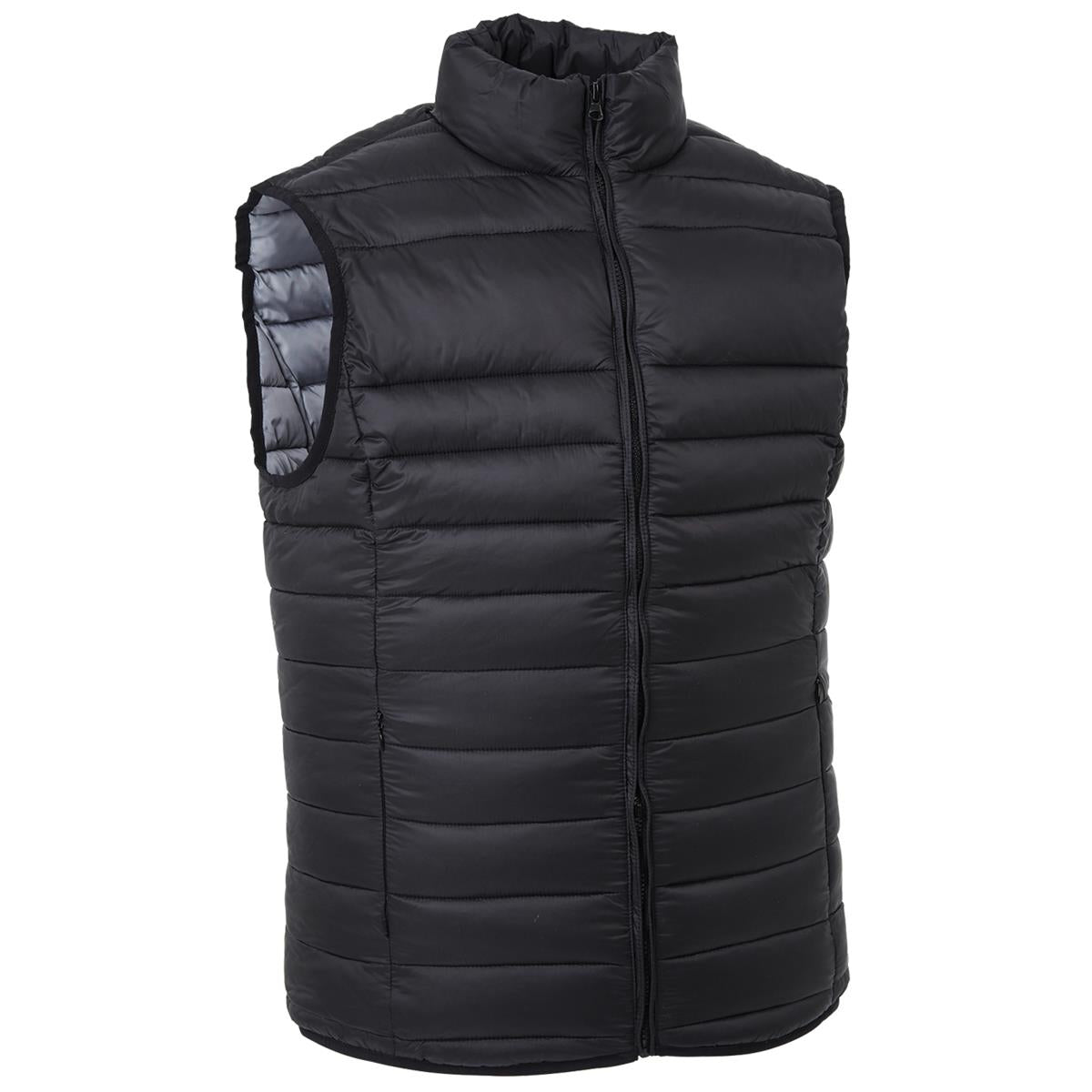 The Puffer Vest - Black - Back