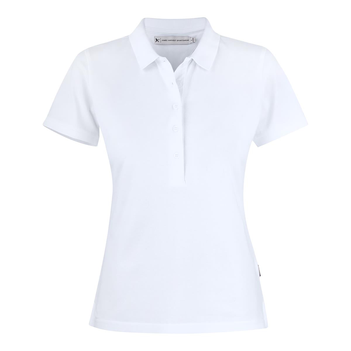 Sunset Women's Polo - White - Front