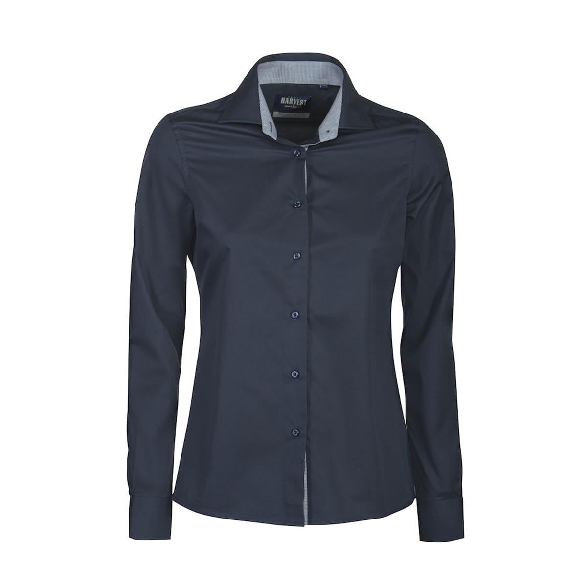 Baltimore Women's Blouse - Navy - Front
