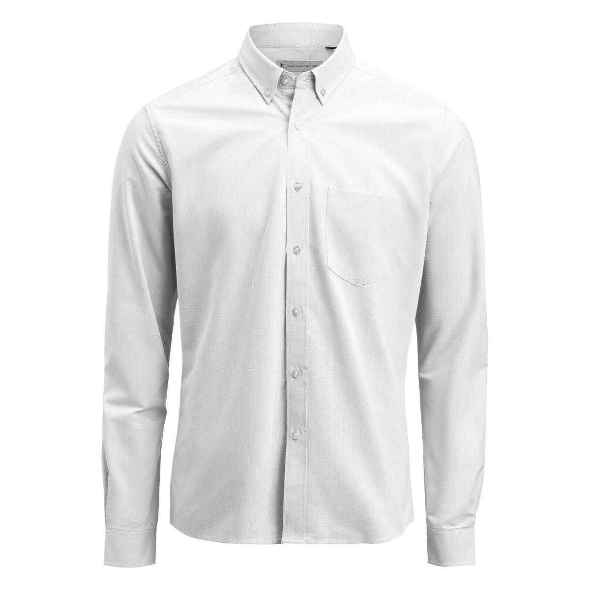 Men's Allen Oxford Shirt - White - Front