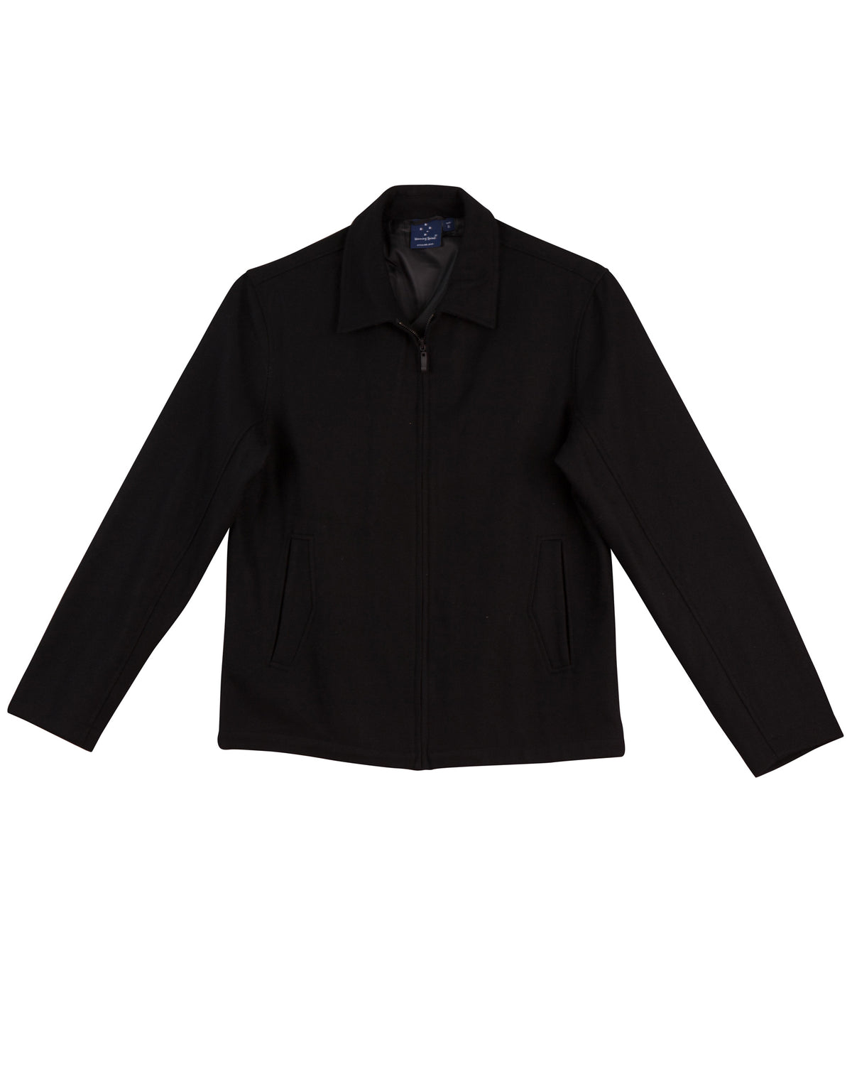 Flinders Wool Blend Corporate Jacket Men's - Black - Front