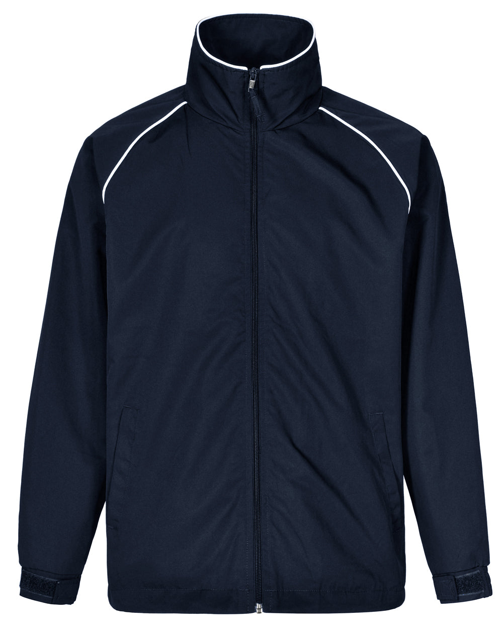 Champion's Track Top - Unisex - Navy/White - Front