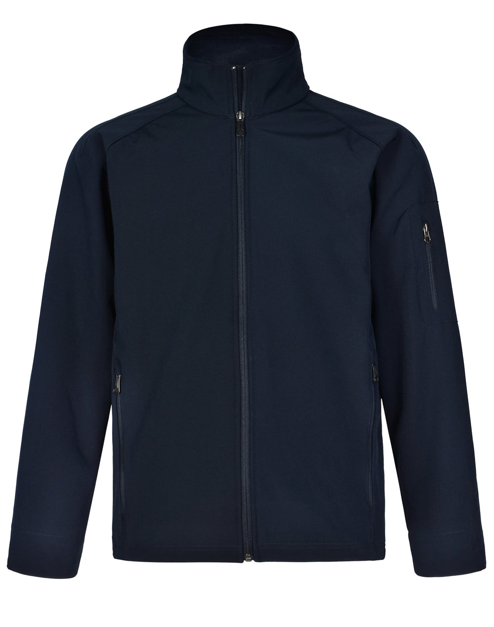 Men's Softshell High-Tech Jacket - Navy - Front