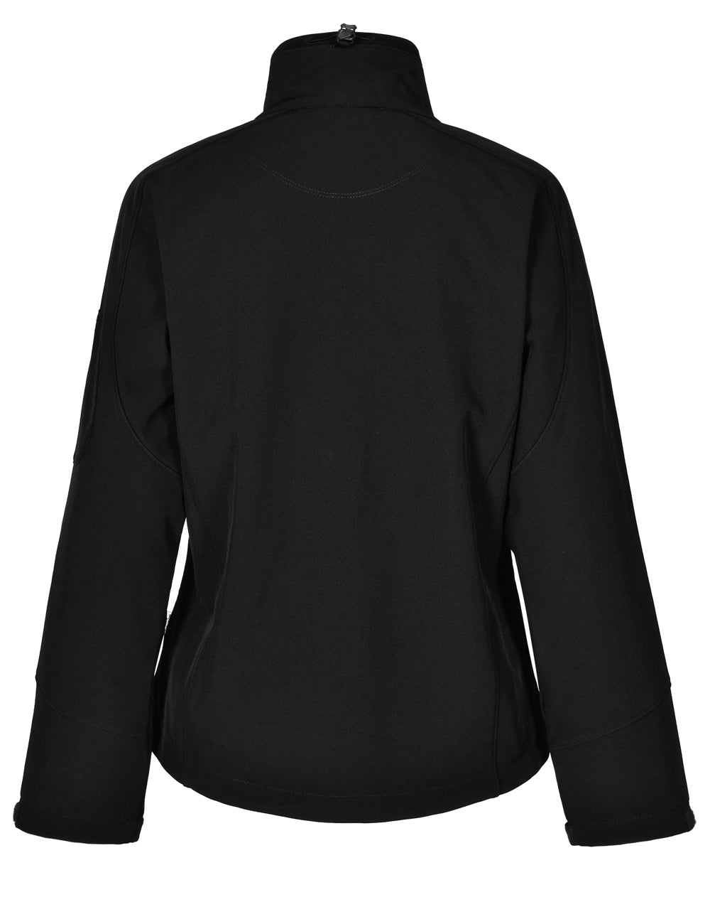 Ladies Softshell Hi-Tech Jacket - Black - Back