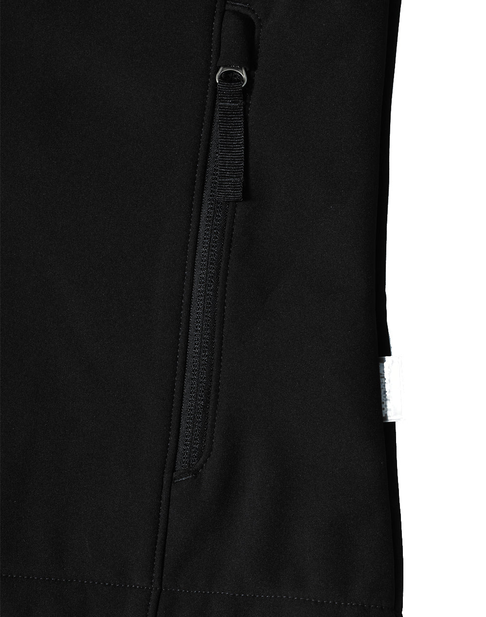 Ladies Softshell Hi-Tech Jacket - Black - View
