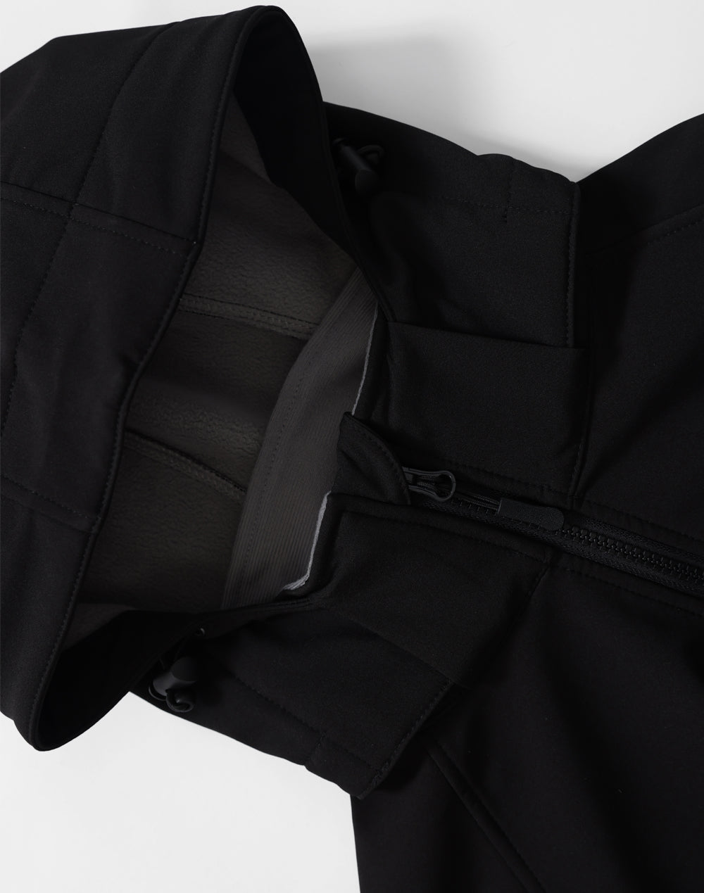 Aspen Softshell Hood Jacket Men's - Black/Charcoal - View