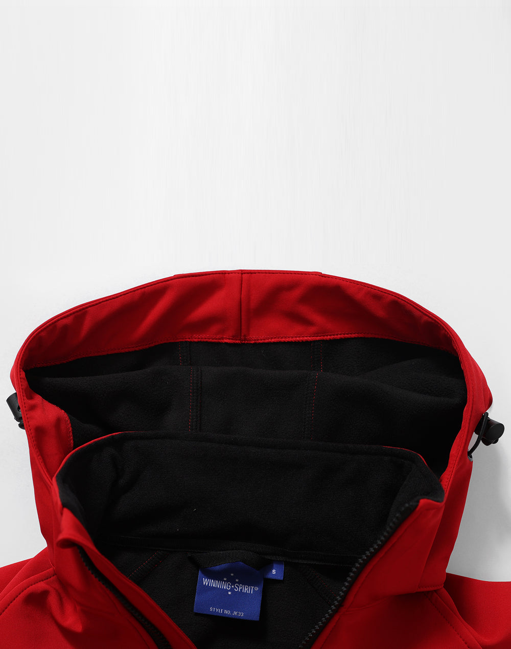 Aspen Softshell Hood Jacket Men's - Red/Black - View