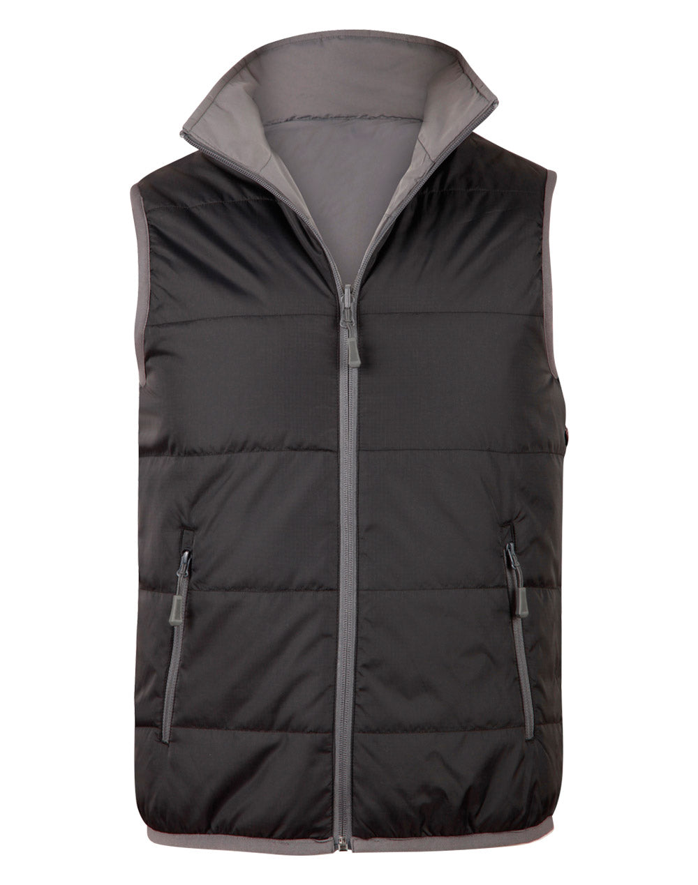 Versatile Vest Men's - Black/Grey - Front