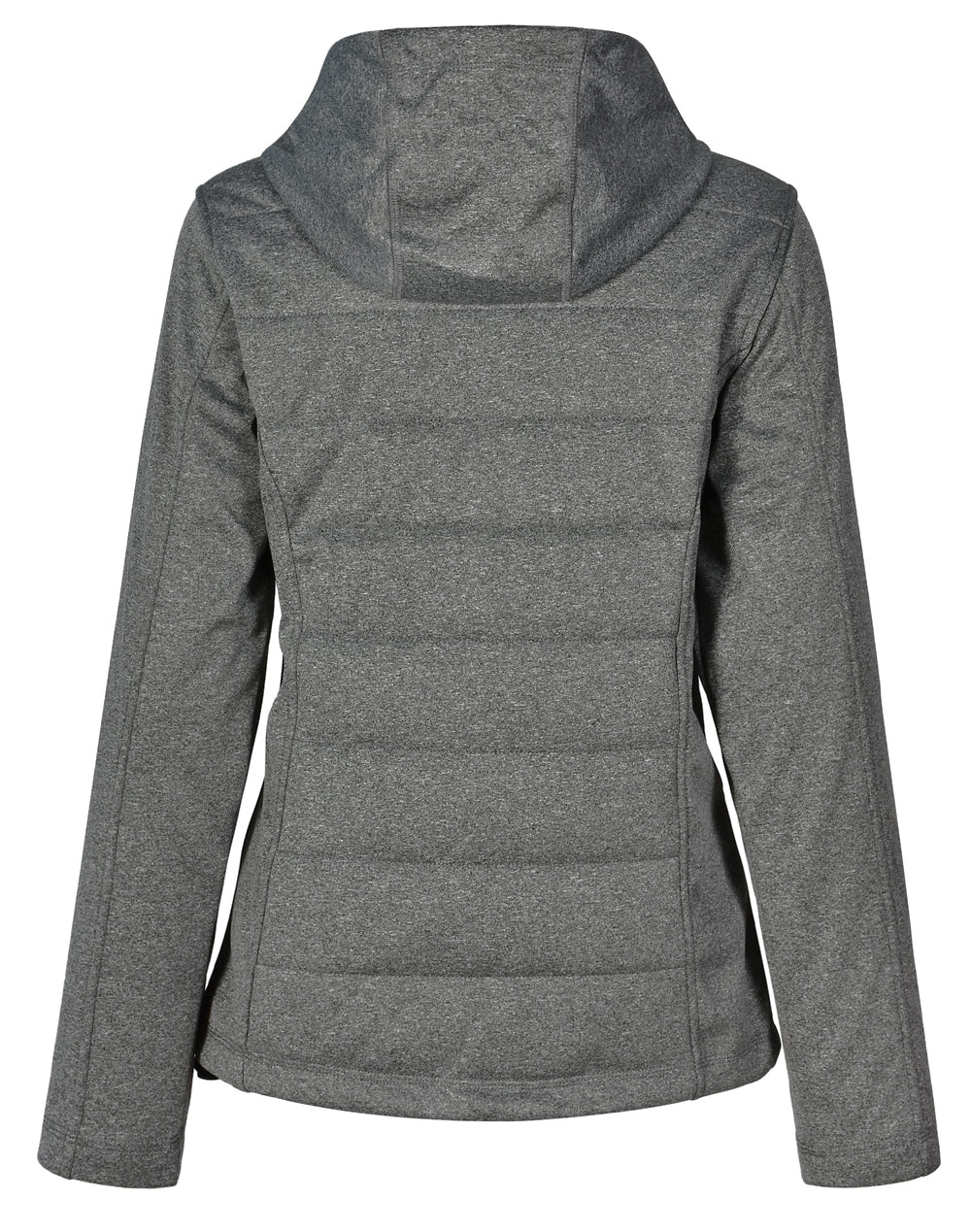 Jasper Cationic Quilted Jacket- Ladies - Charcoal - Back