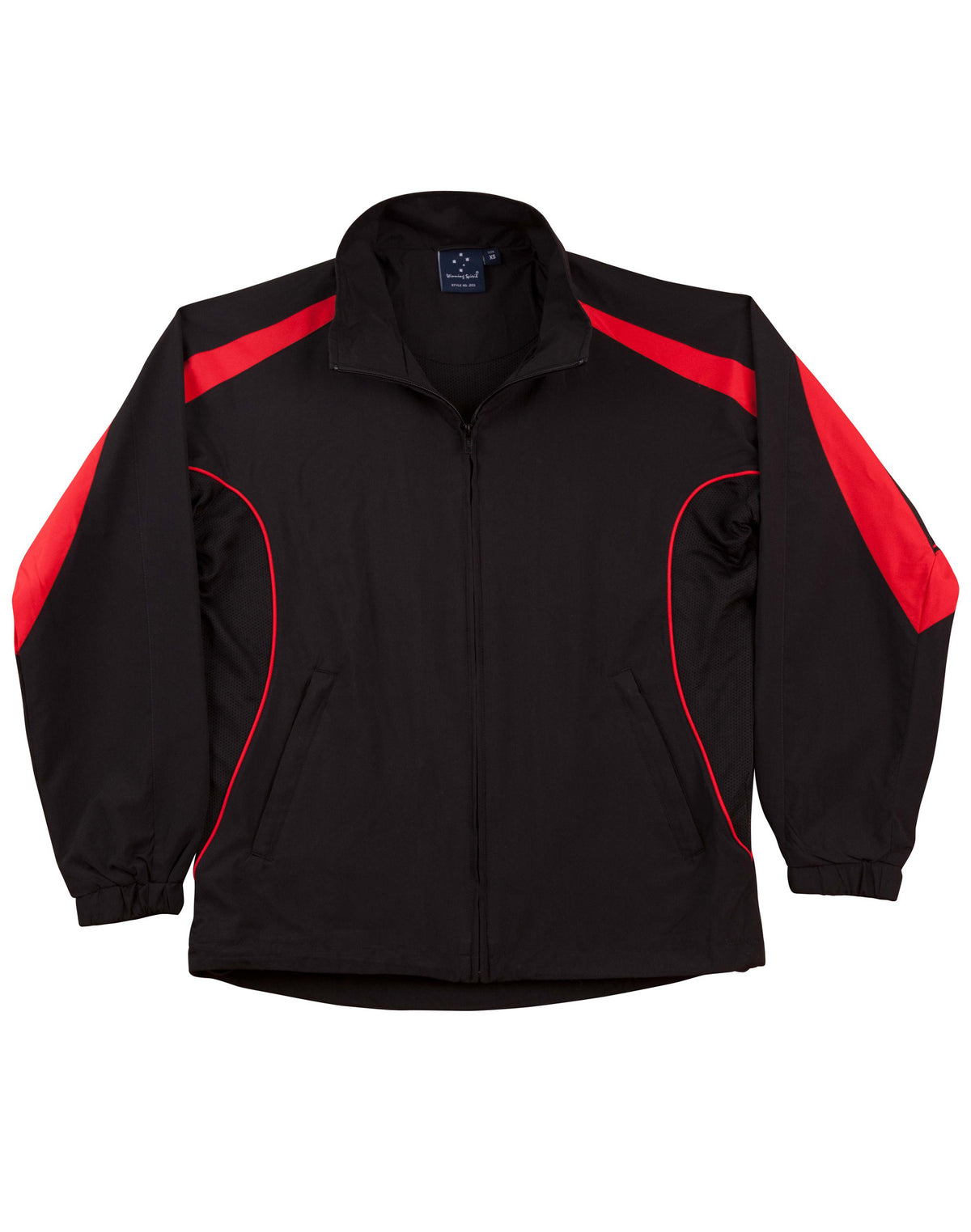 Legend Top -Unisex - Black/Red - Front