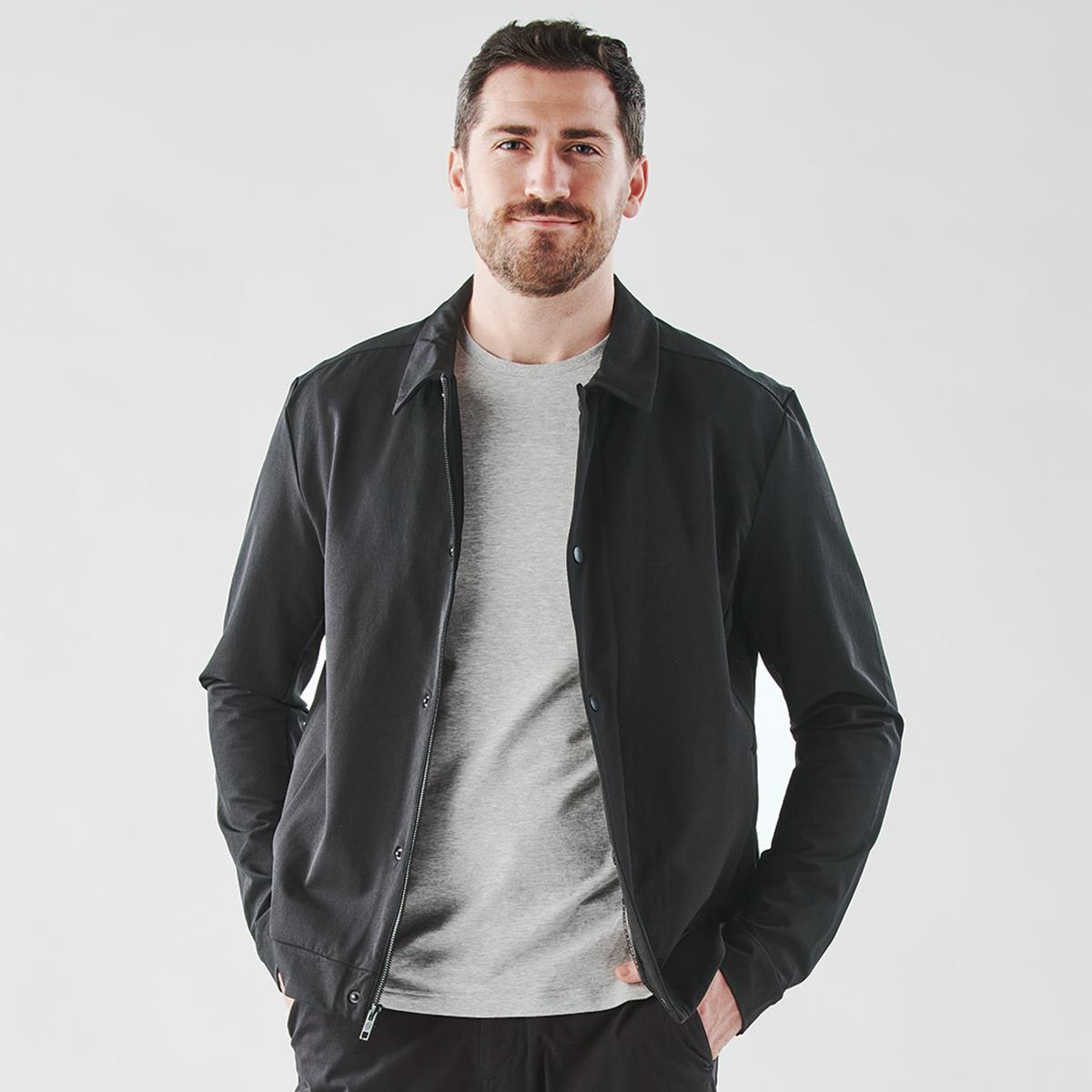 Men's Soho Jacket - Black - Back