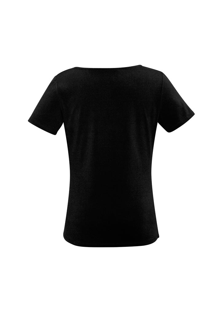 Ava Womens Top - Black - Back