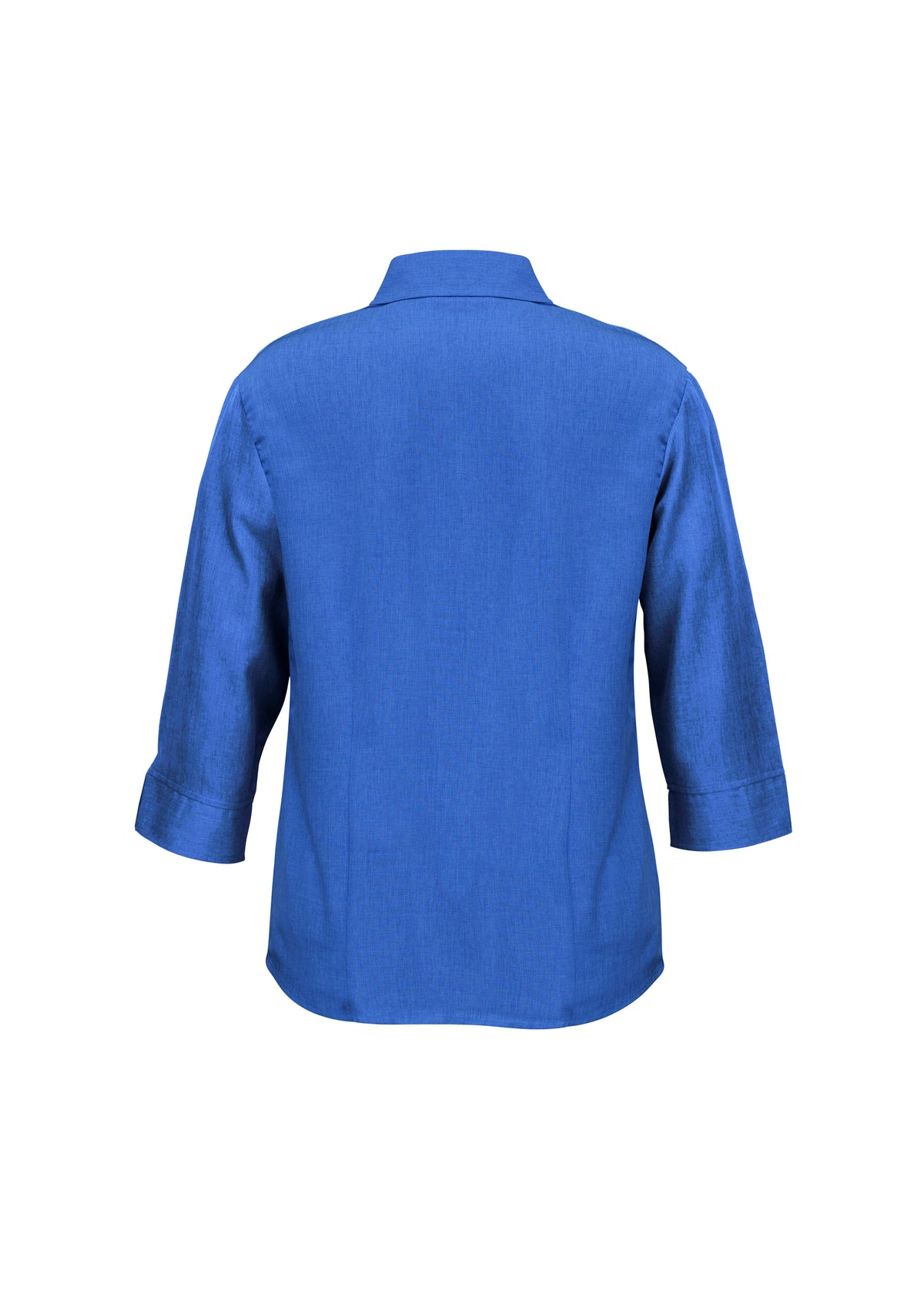 Oasis Womens 3/4 Sleeve Shirt - Electric Blue - Back