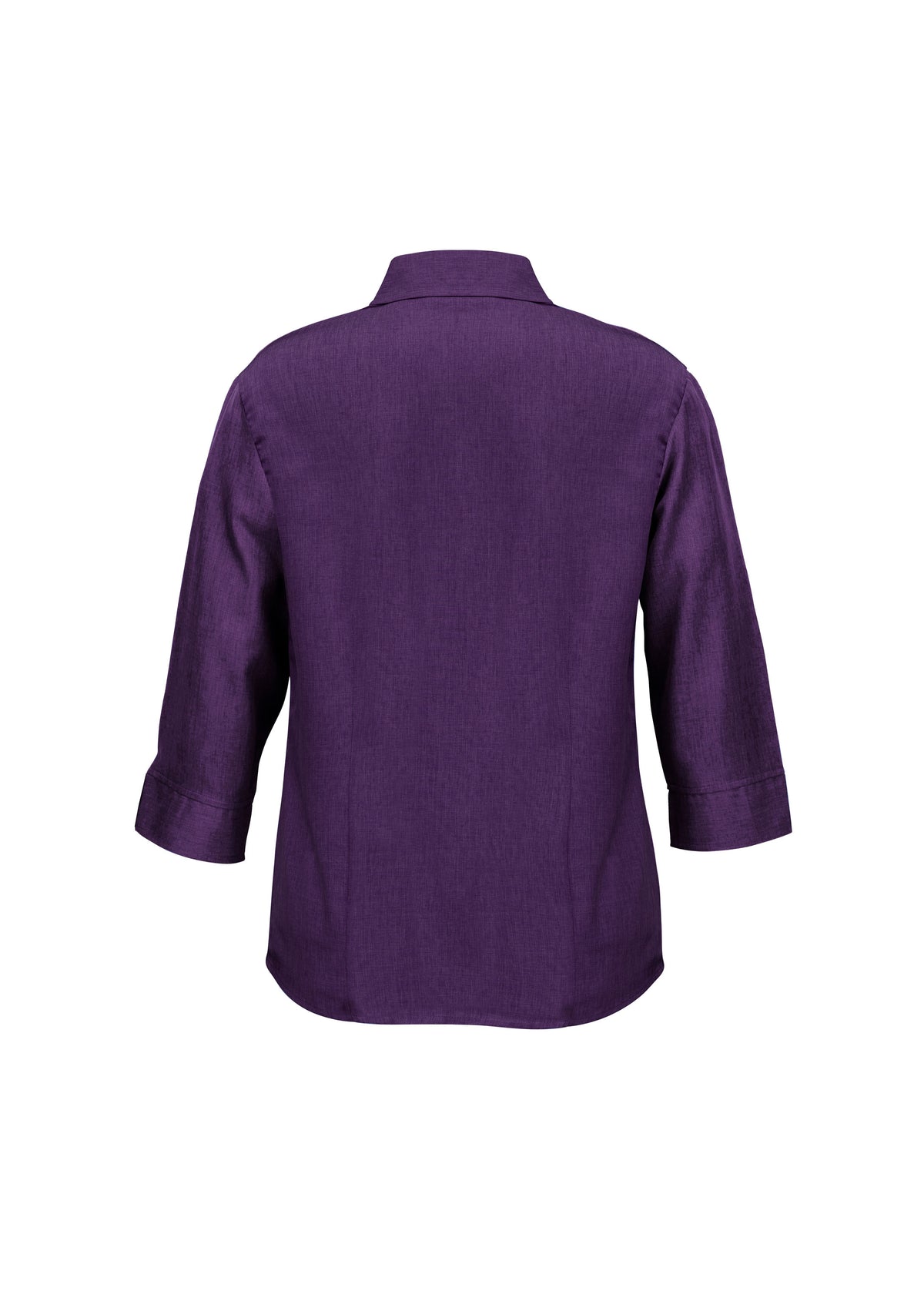 Oasis Womens 3/4 Sleeve Shirt - Grape - Back
