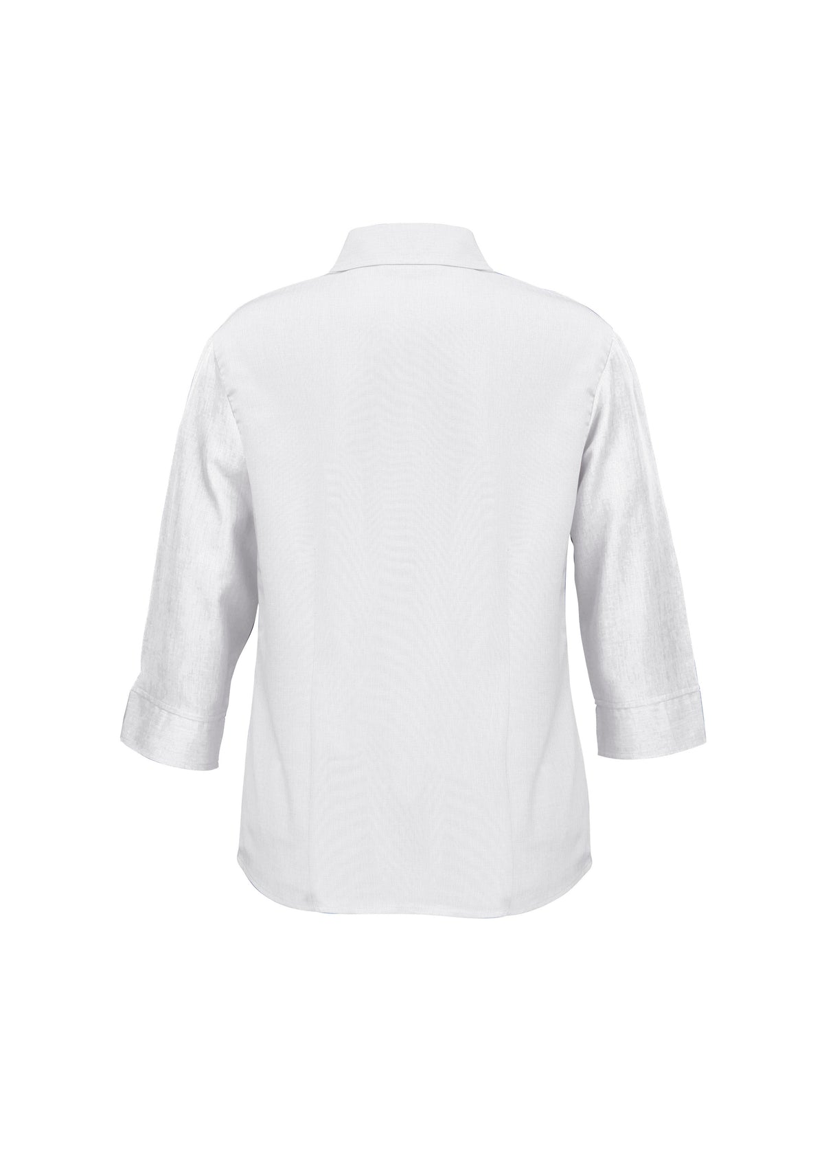 Oasis Womens 3/4 Sleeve Shirt - White - Back