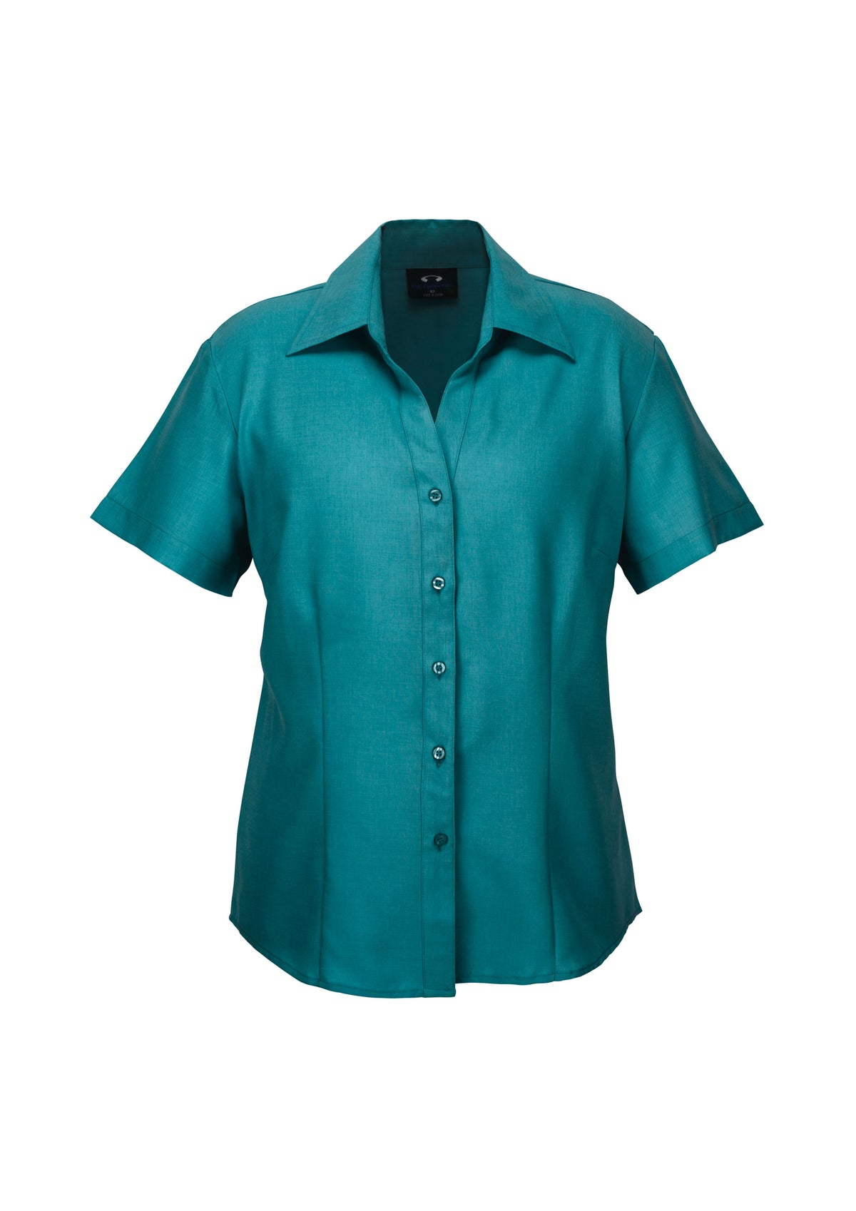 Oasis Womens Short Sleeve Shirt - Teal - Front