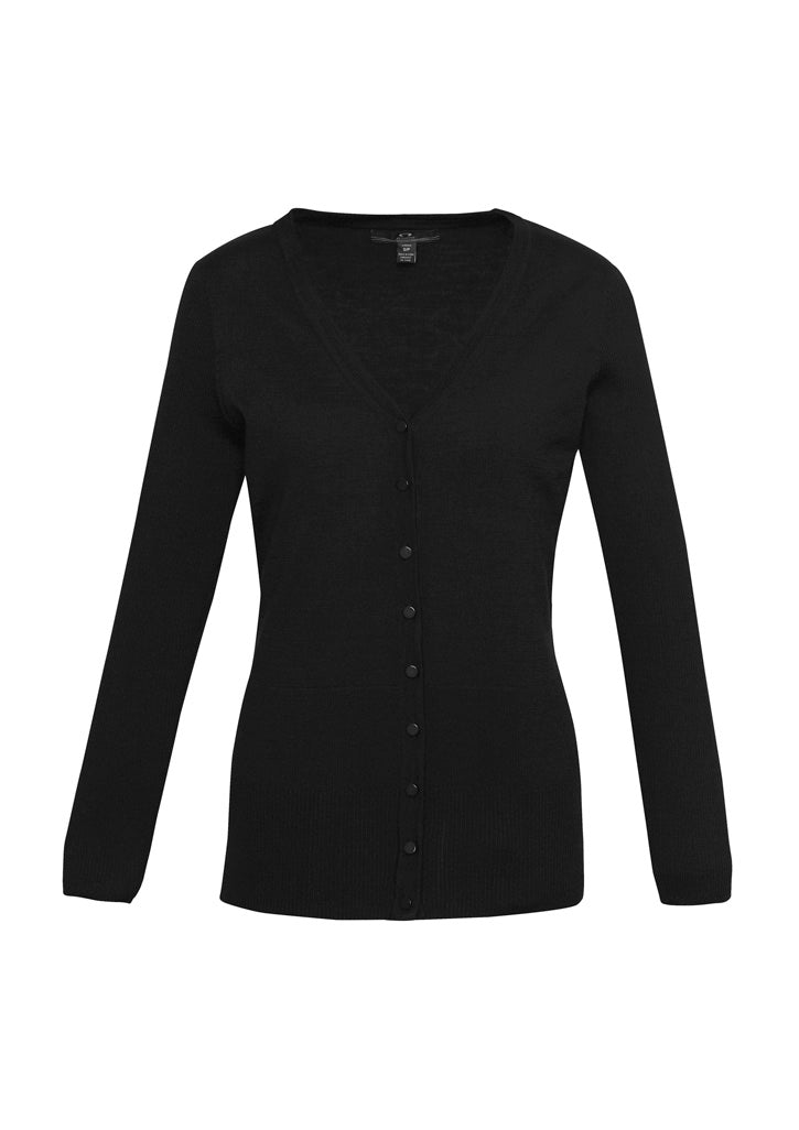 Milano Womens Cardigan - Black - Front