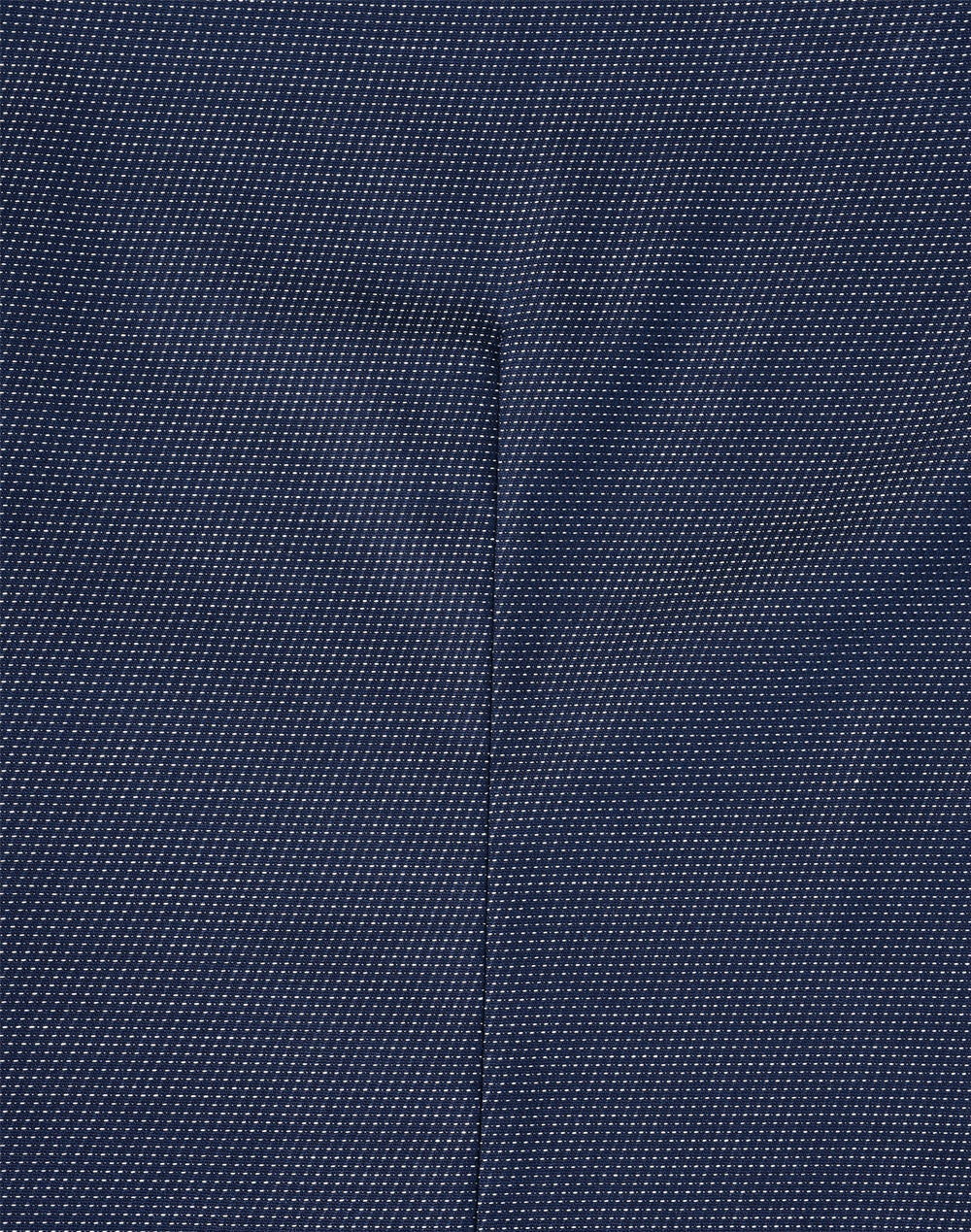 Ascot Mens Long Sleeve Dot Jacquard Stretch Shirt - Navy - Fabric