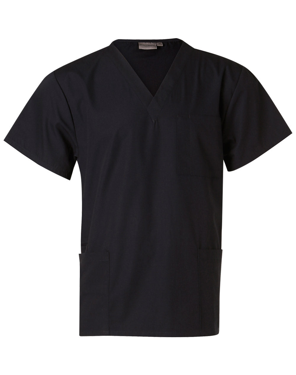 Unisex Scrub Top - Navy - Front