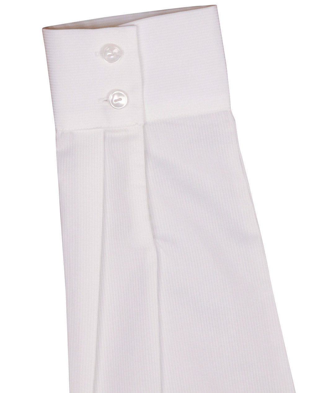 Barkley Ladies Taped Seam Long Sleeve Shirt - White - View