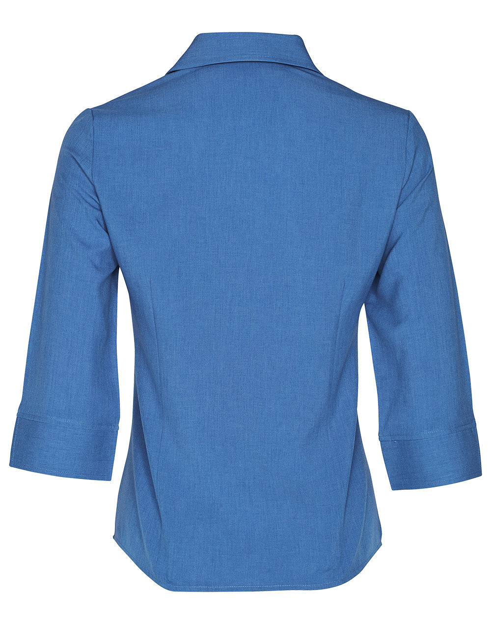 Women's CoolDry 3/4 Sleeve Shirt - Royal - Back