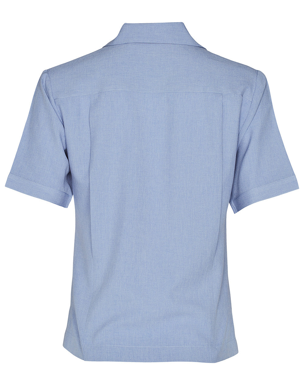 Women's CoolDry Short Sleeve Overblouse - Blue - Back