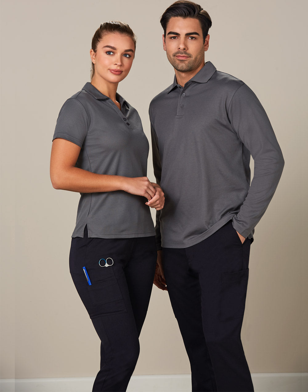 Utility Cargo Pants - Navy - View