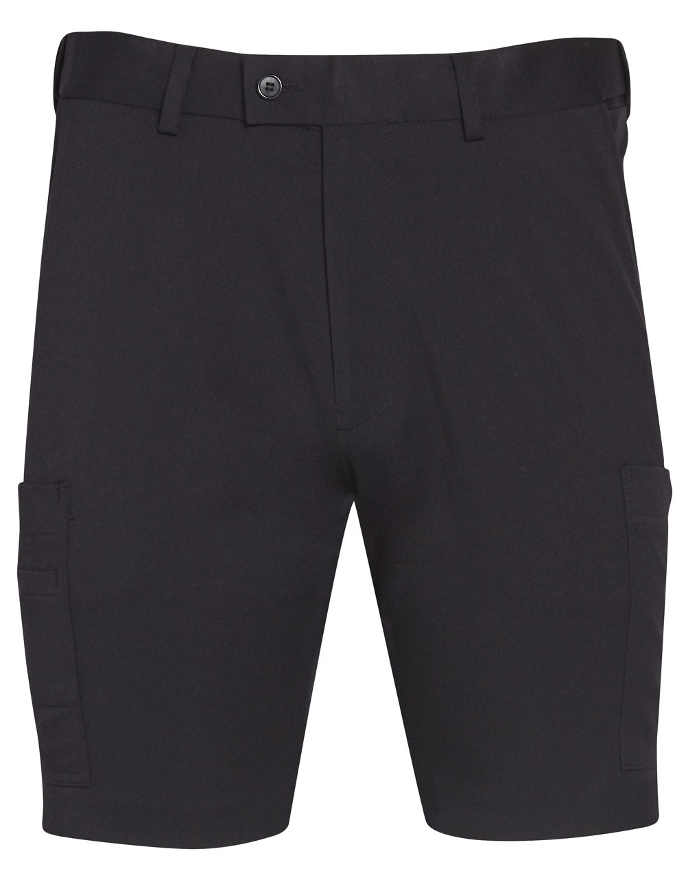 Mens Utility Cargo Shorts - Navy - Front