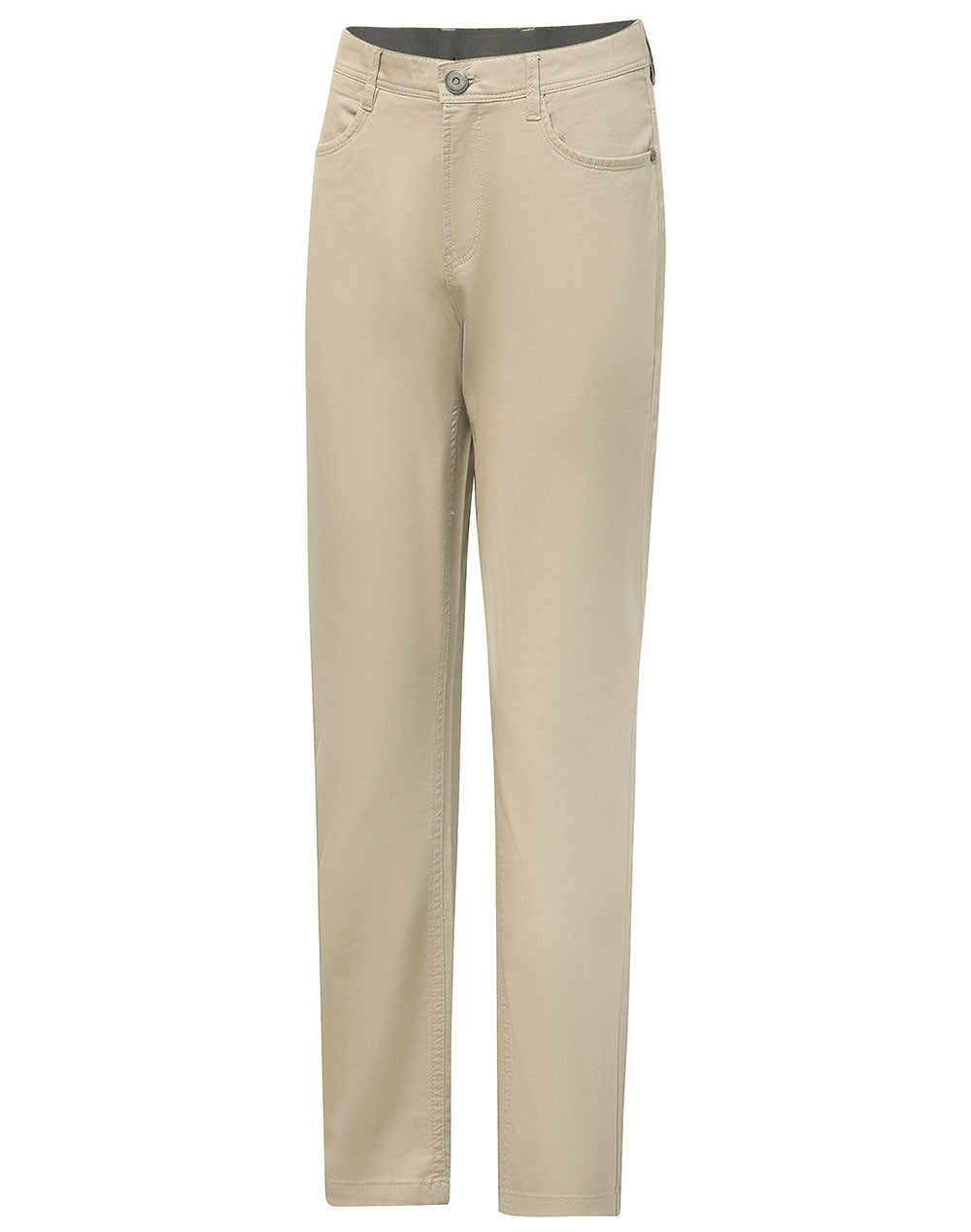 Jean Style Flexi Chino Pants Men's - Sandstone - Front
