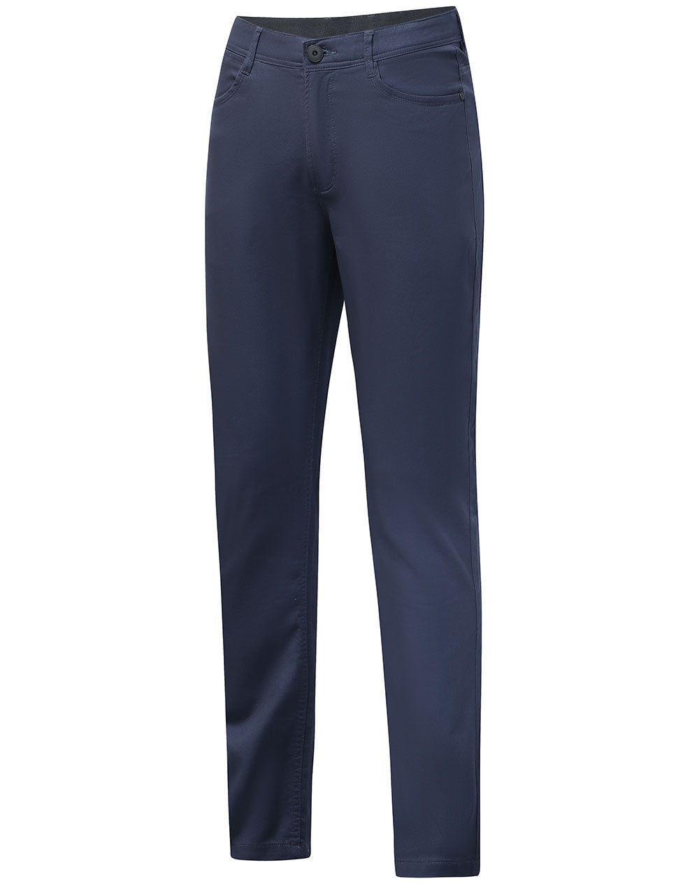 Jean Style Flexi Chino Pants Ladie's - Slate Blue - Front