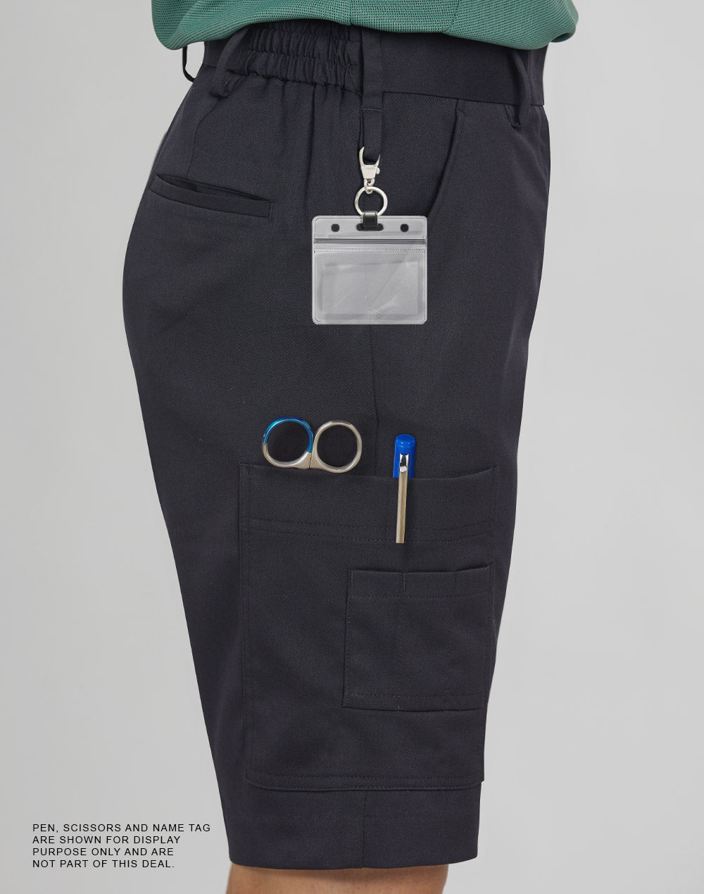 Ladies Utility Cargo Shorts - view