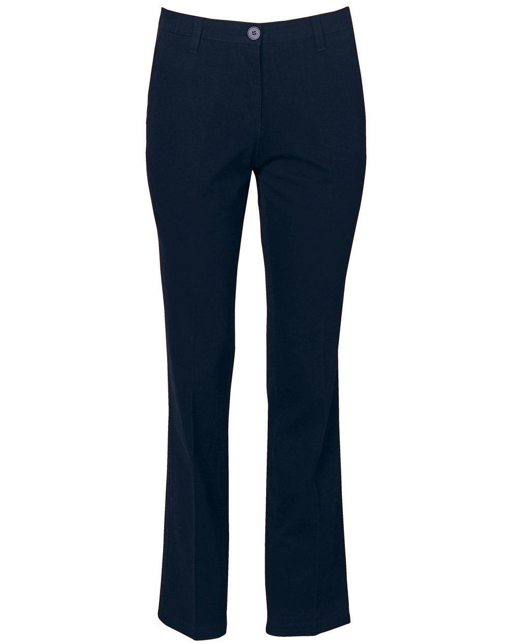 Women's Chino Pants - Navy - Front