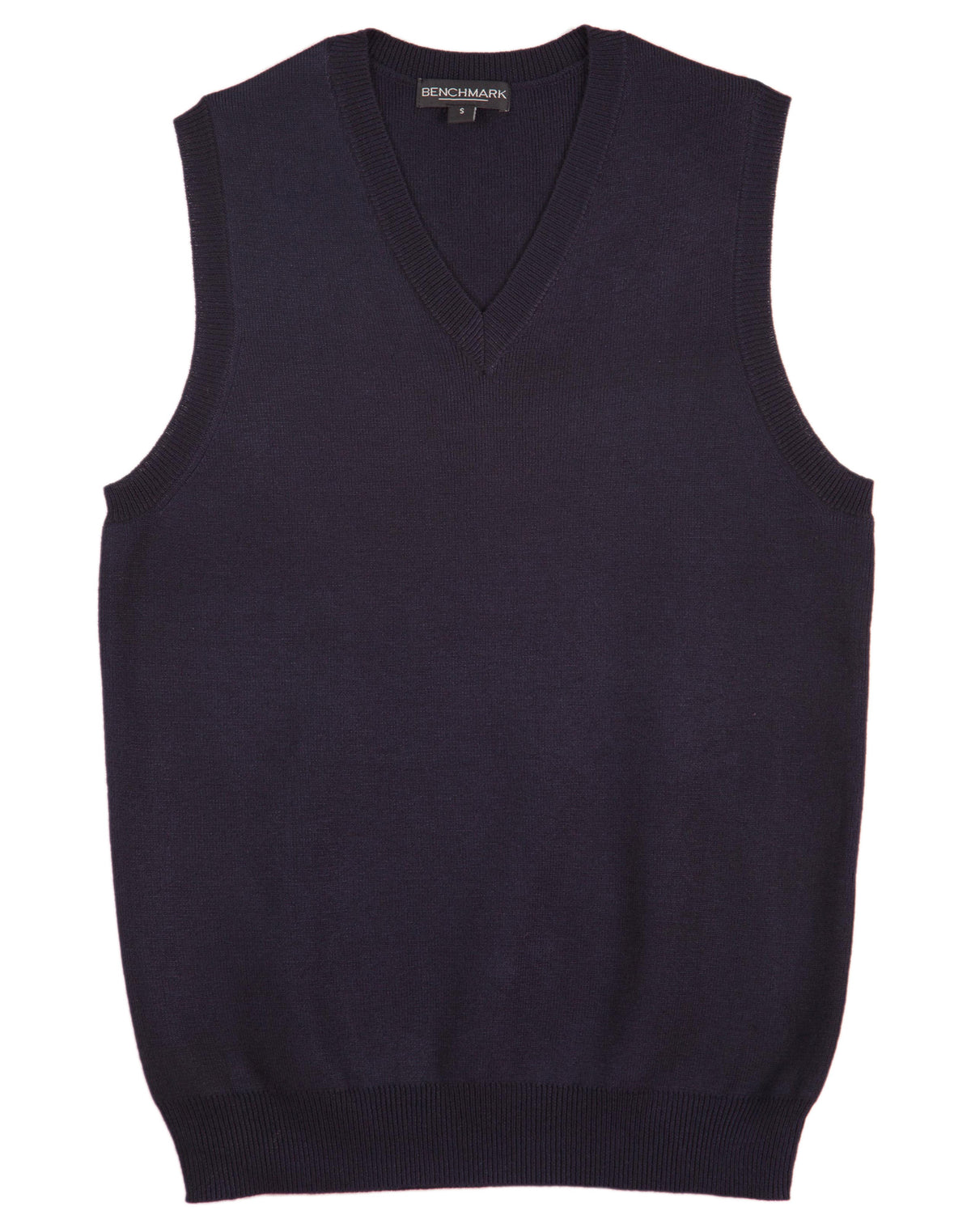 Women’s V-Neck Vest - Navy - Front