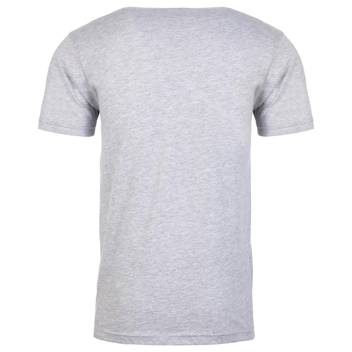 Men's Cotton Crew - Heather Grey - Back