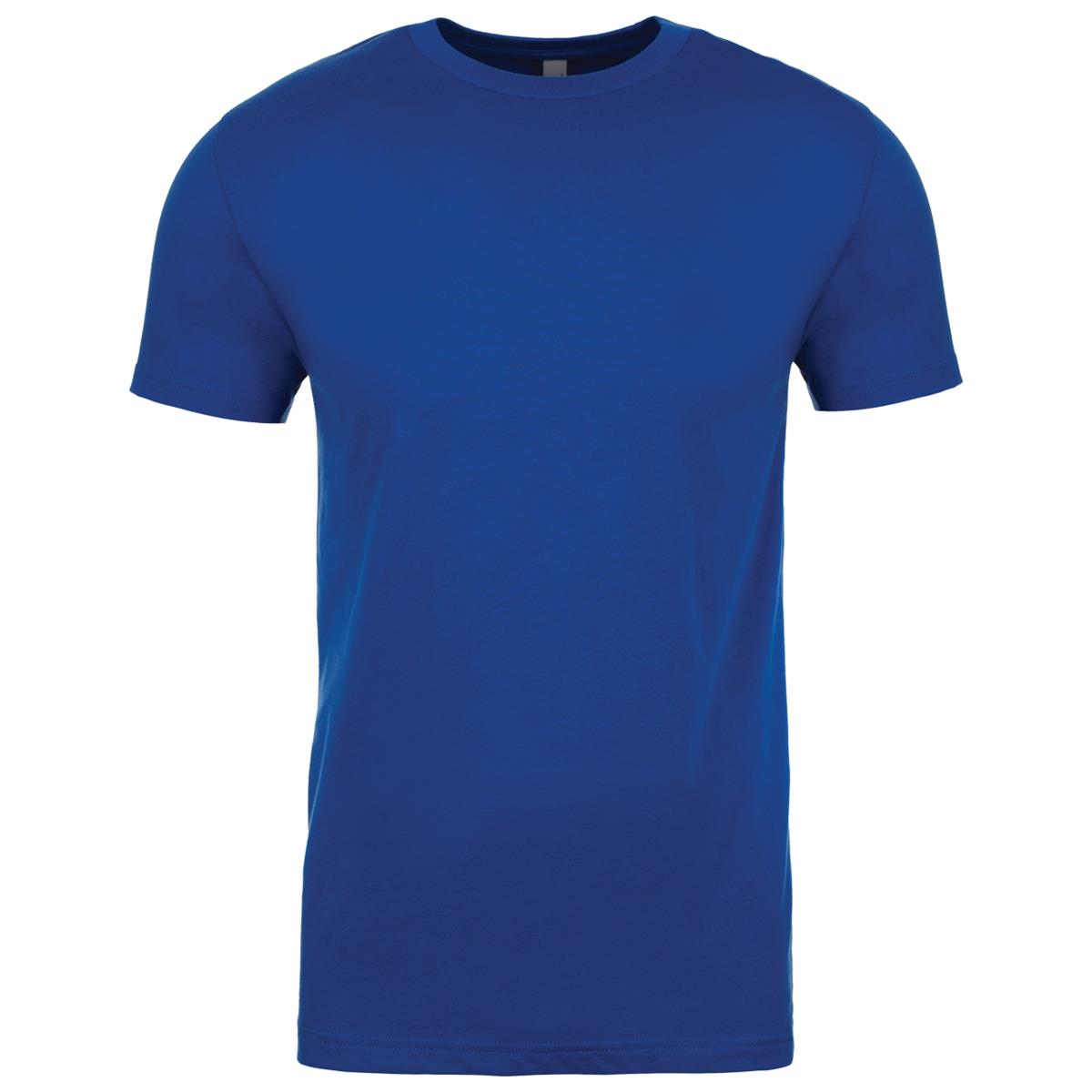 Men's Cotton Crew - Royal - Front