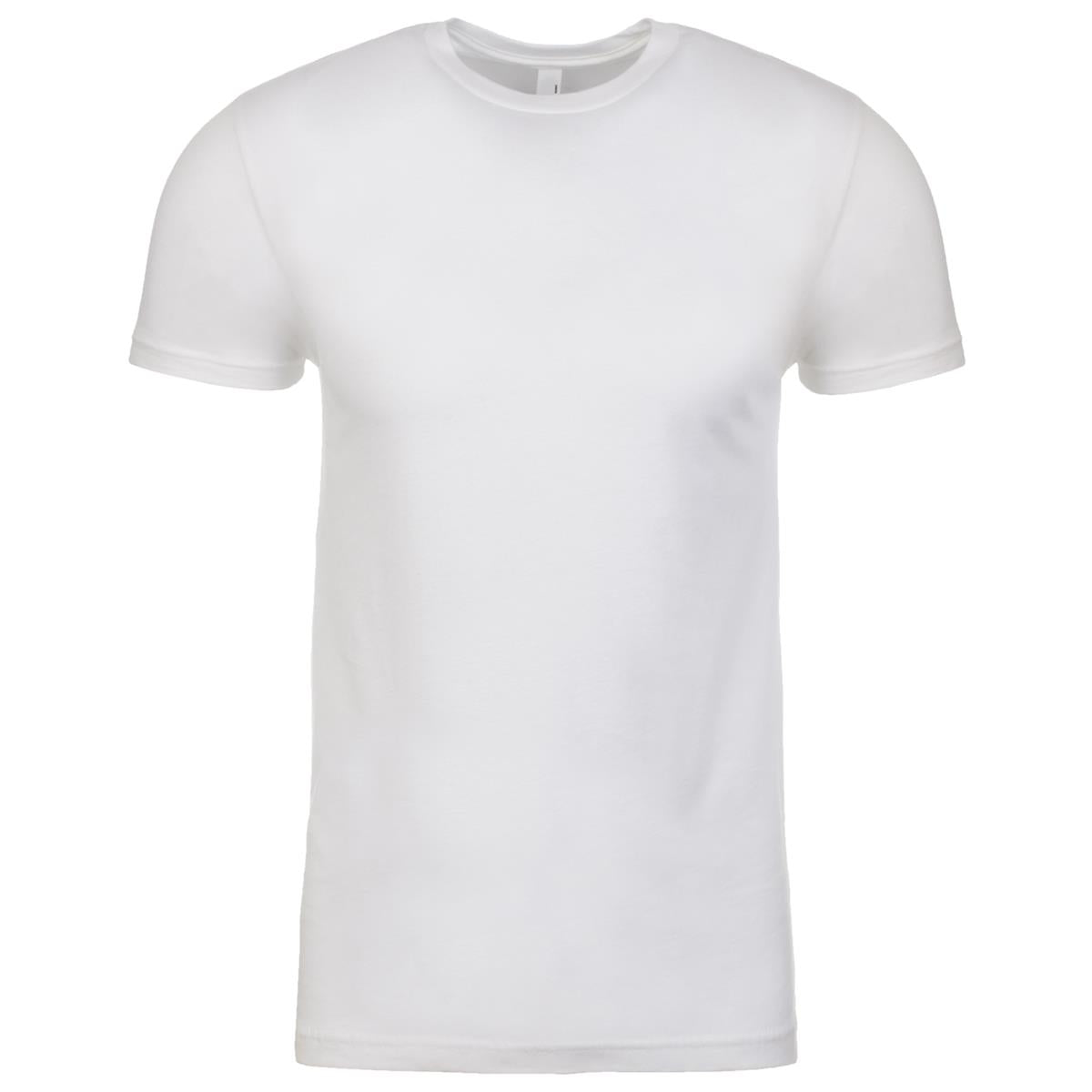Men's Cotton Crew - White - Front