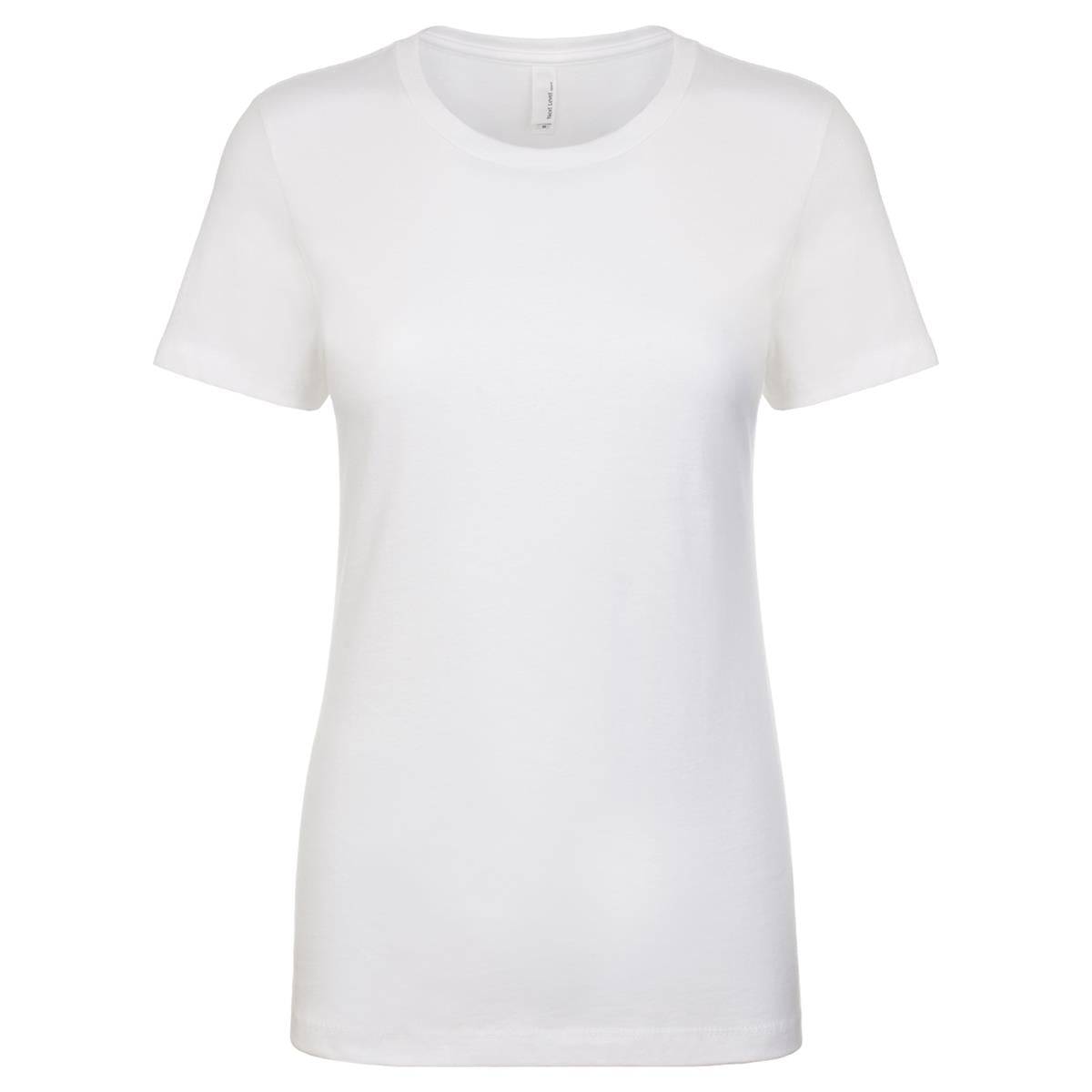 Women's Boyfriend Tee - White - Front