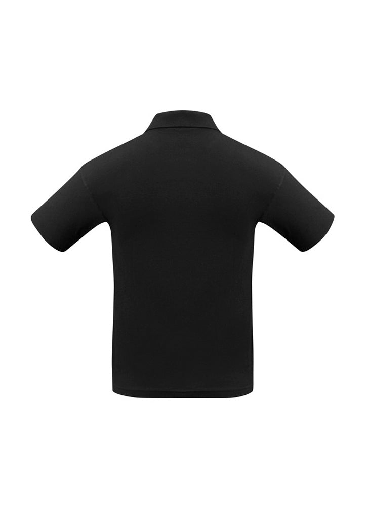Ice Mens Short Sleeve Polo - Black - Back