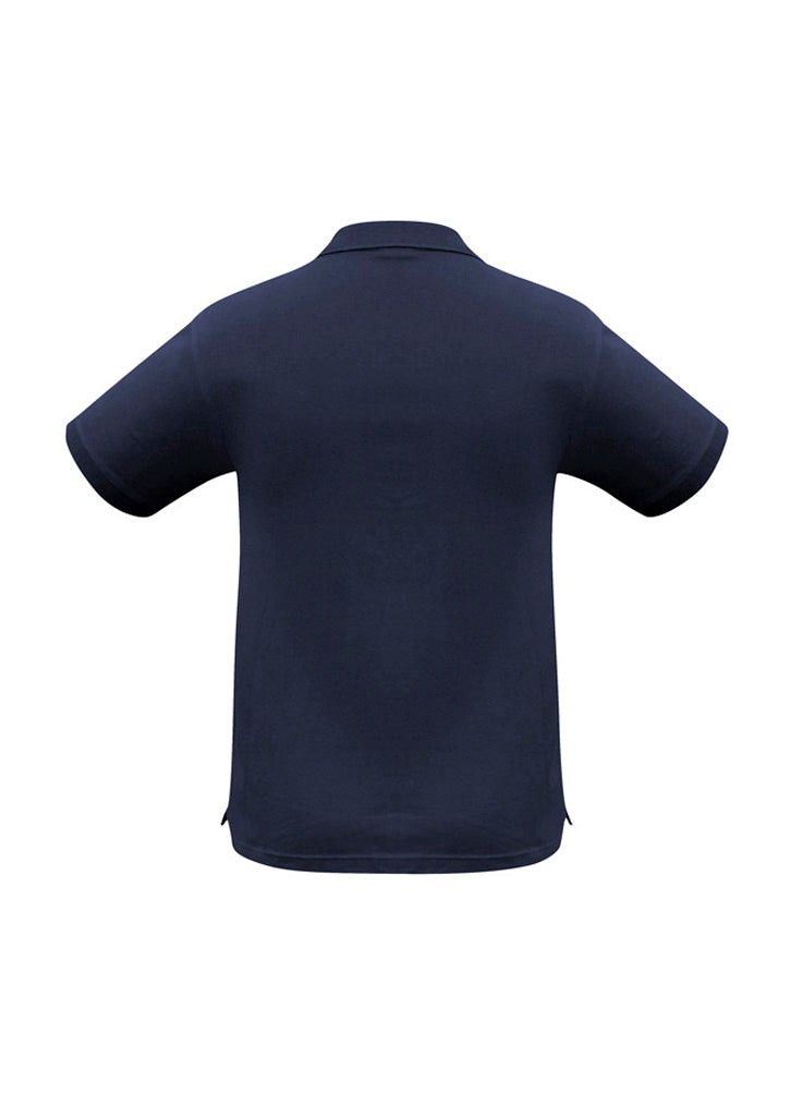 Oceana Mens Short Sleeve Polo - Navy - Back
