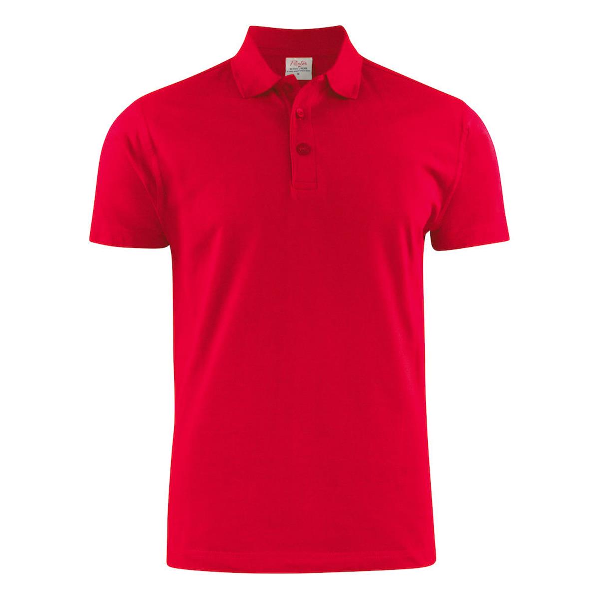 Surf RSX Men's Cotton Polo - Red - Front