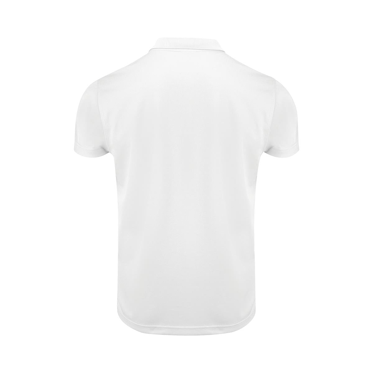 Men's Smash Polo - White - Back